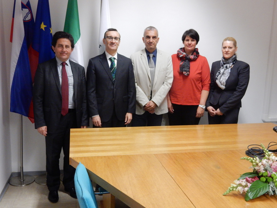 Obisk italijanskega konzula in veleposlanika 15 april 2019
