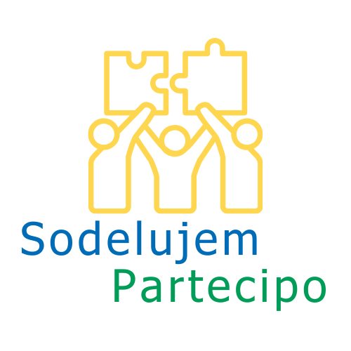 Logotip sodelujem-partecipo