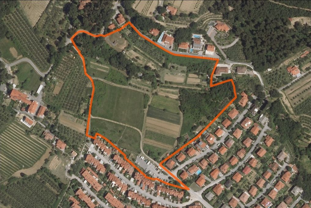 Prikaz območja OPPN Ankaran Hrib 01