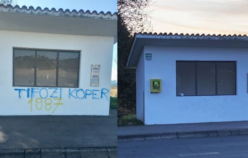 Grafit Sončni park prej potem