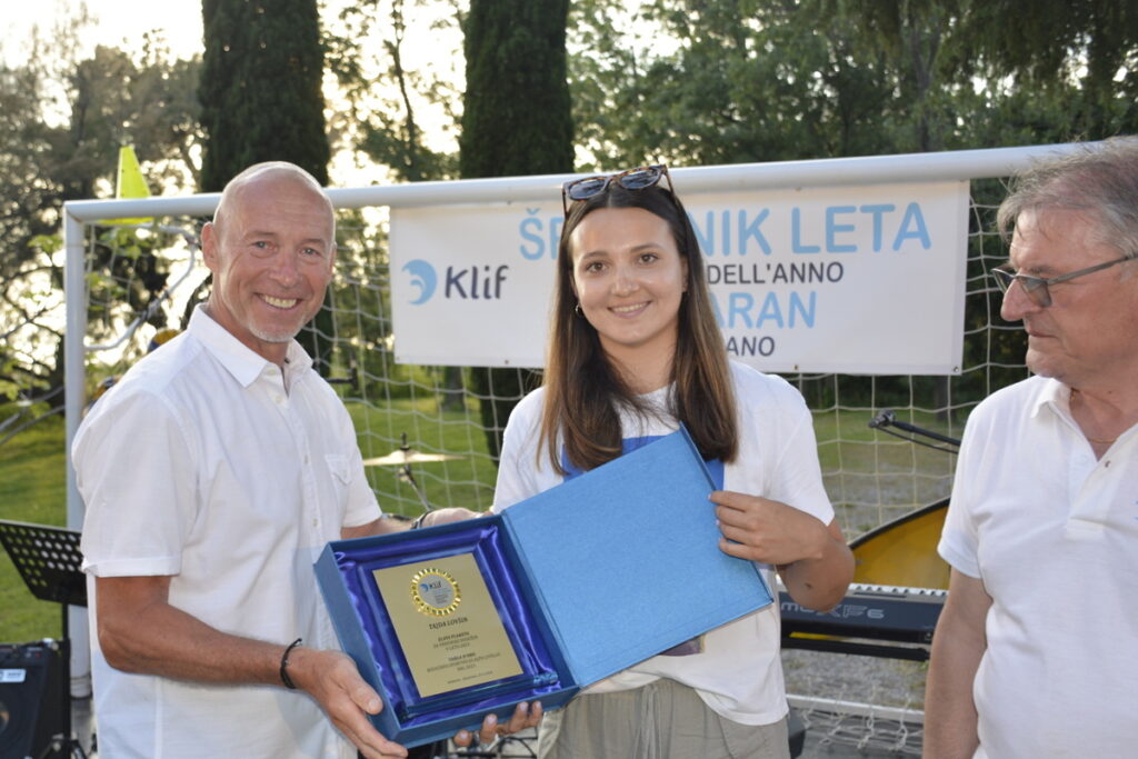 Tajda Lovšin podelitev Klif 2024