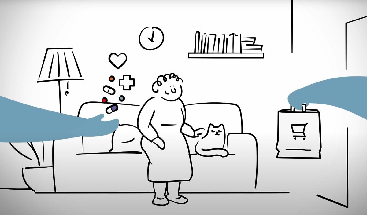 Dolgotrajna oskrba - grafika