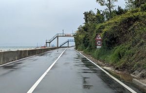 Cesta Lazaret - Milje