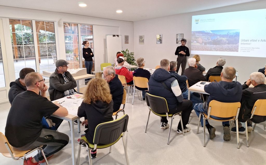 Prostorska delavnica Urbani vrtovi, 11.3.2026