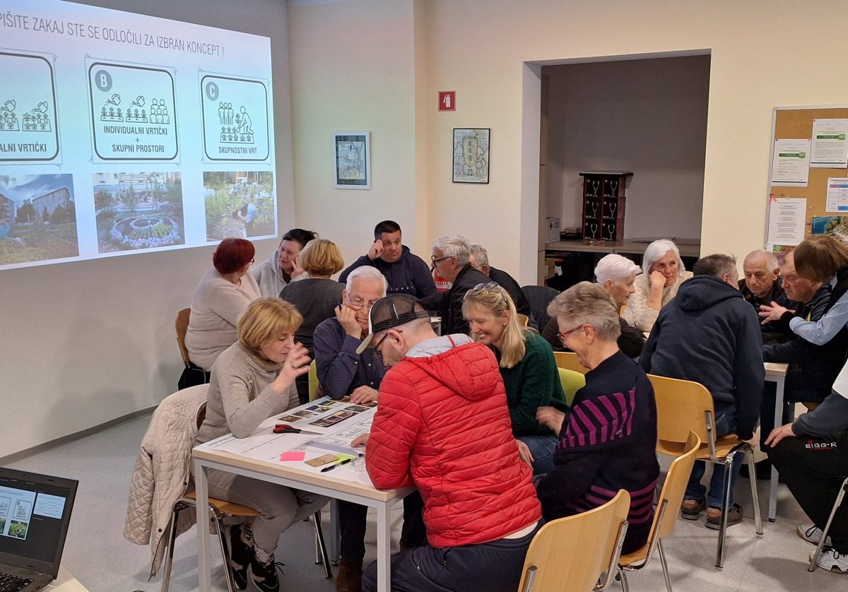 Prostorska delavnica Urbani vrtovi 11.3.2026