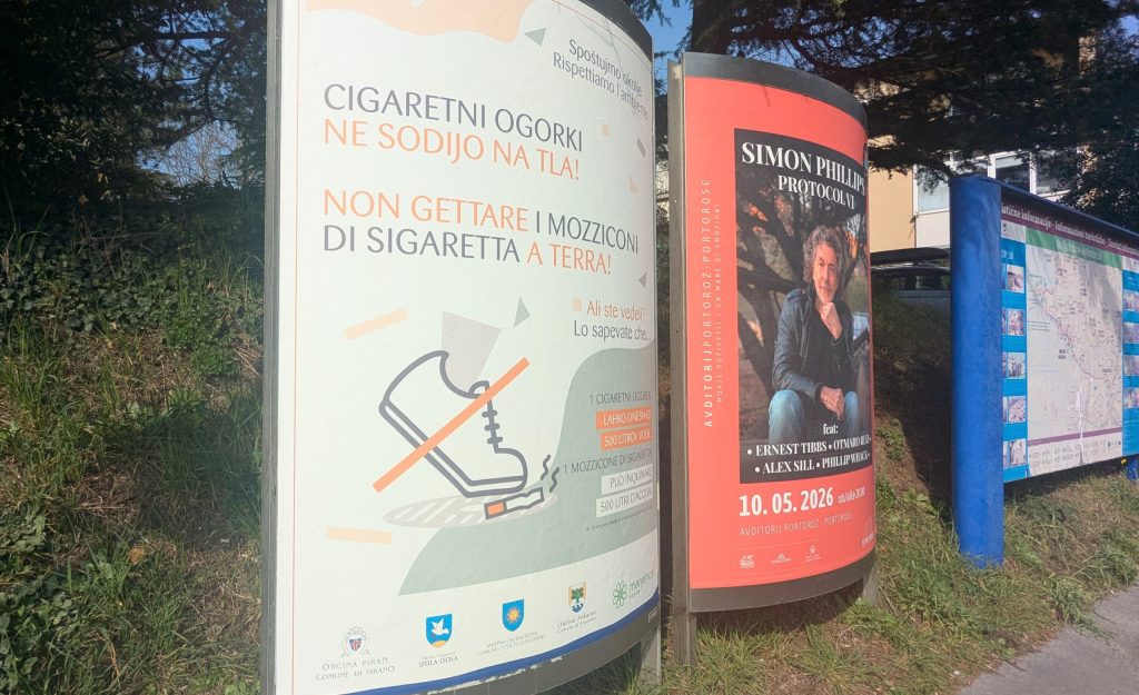 Plakat MU Istra - ozaveščenje o pomenu čistega in zdavega življenjskega prostora