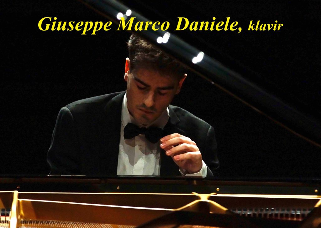 Umetnost Ankaran: Koncert mladega italijanskega pianista