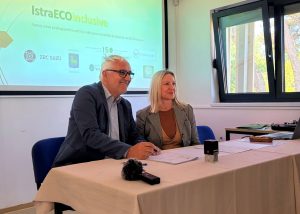 Alla firma odierna della lettera d'intenti per l'istituzione del consorzio transfrontaliero IstraECOinclusive ha partecipato a nome del Comune di Ancarano il dott. Danijel Starman.