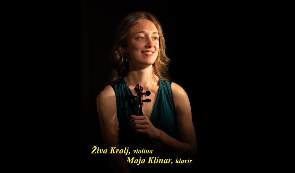 Umetnost Ankaran: Koncert violinistke Žive Kralj in pianistke Maje Klinar