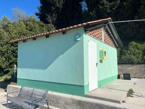 Un aspetto più curato della spiaggia Študent