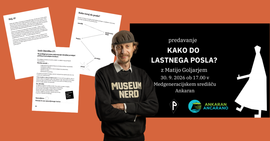 Podjetniško predavanje z Matijo Goljarjem