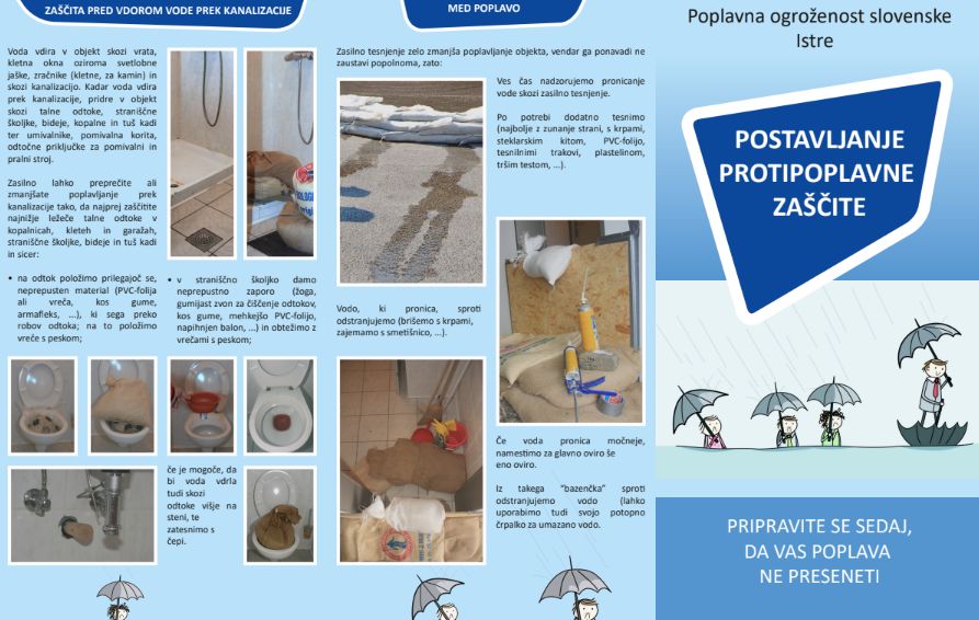 Nova brošura za zaščito doma pred poplavami