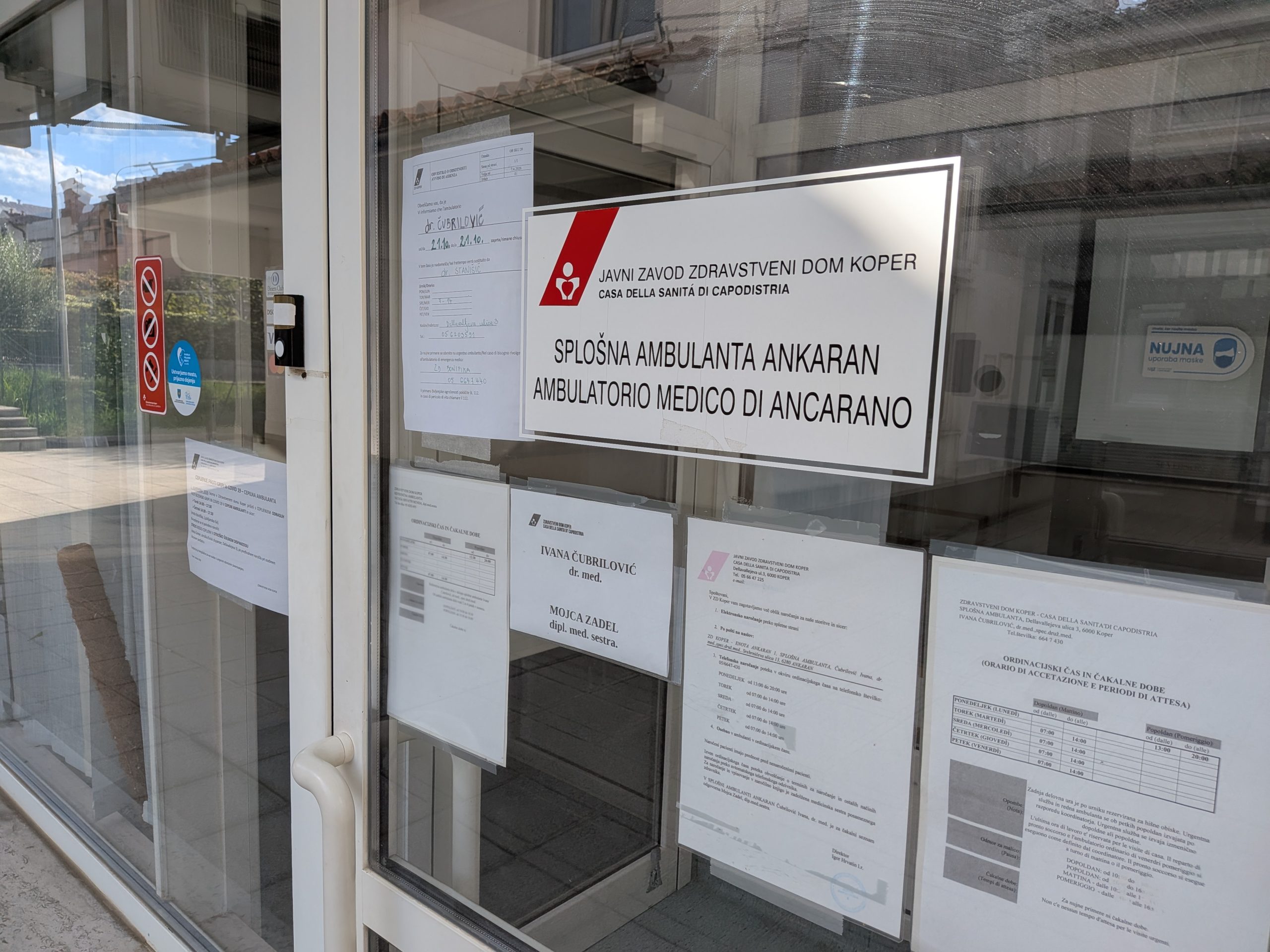 Kljub odhodu zdravnice Ivane Čubrilović bo zdravstvena oskrba v ankaranski ambulanti družinske medicine potekala nemoteno. (Foto: občina Ankaran)